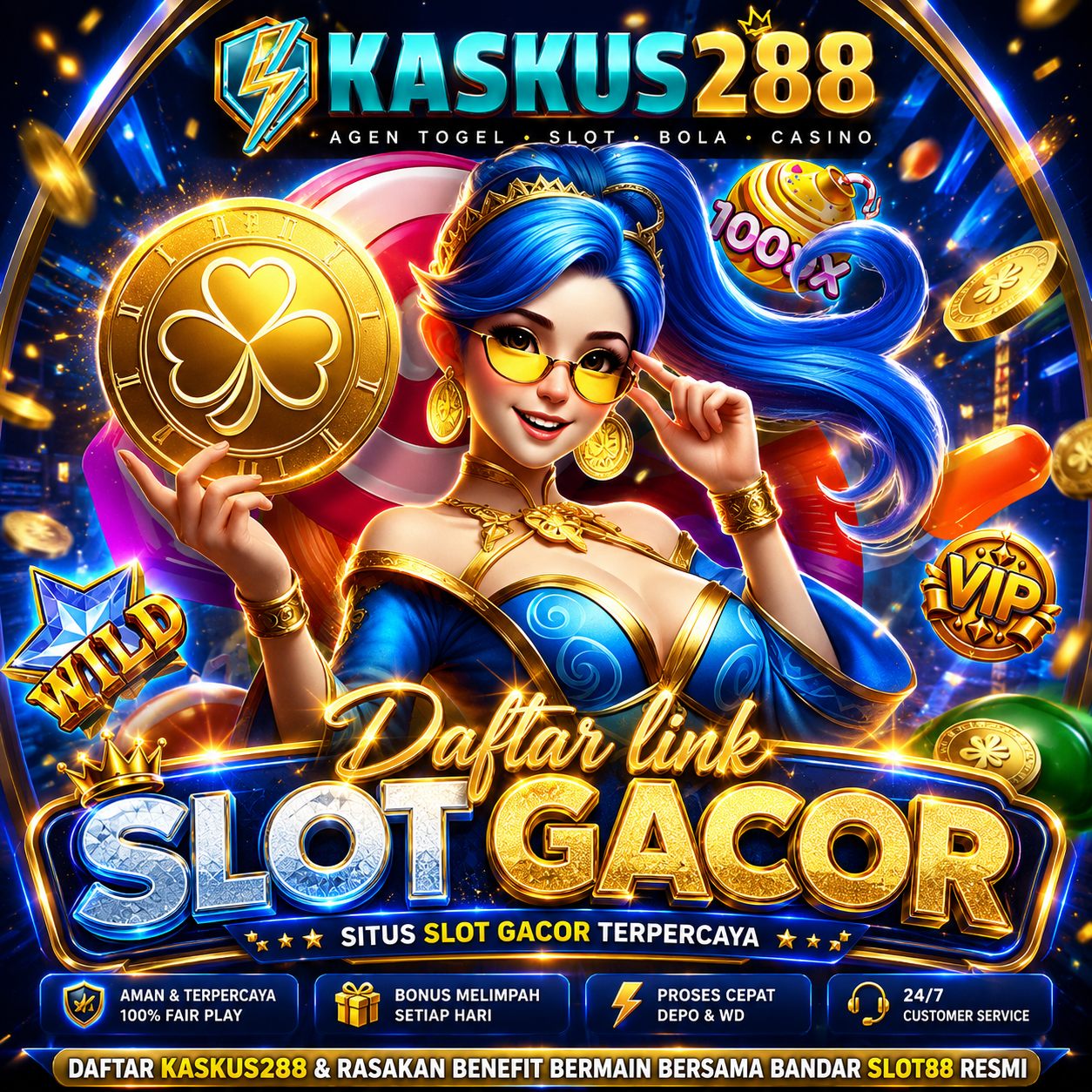 KASKUS288 | Rekomendasi Link Alternatif Daftar Situs Slot Online Gacor Terpercaya